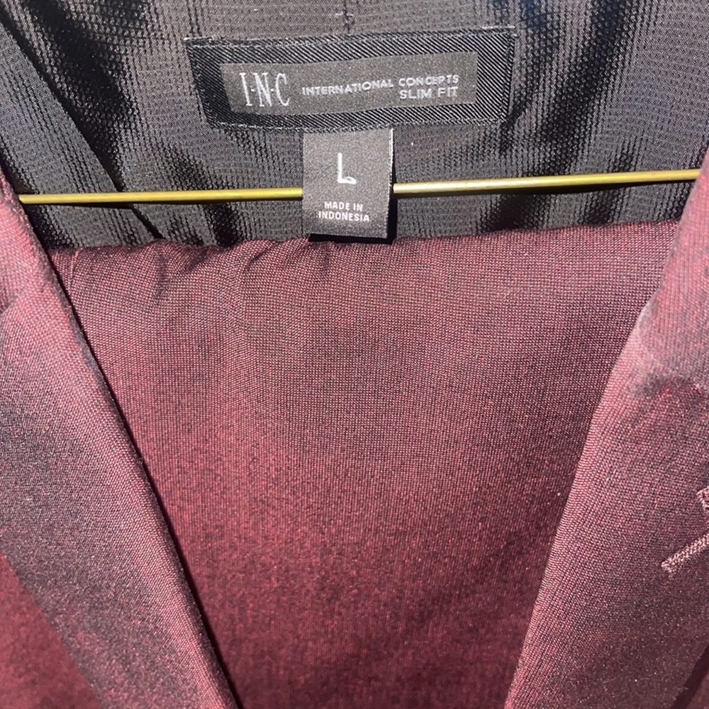 INC Maroon Suit Large  - Prom - Picture 3 of 8
